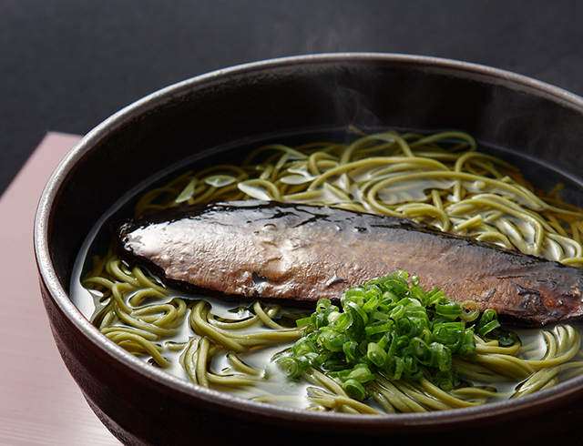 N 3 宇治抹茶そば2人前 3袋 めんつゆ6袋 にしん3本セット 蕎麦 乾麺 ギフト そばつゆ 伊藤久右衛門 公式オンラインショップ